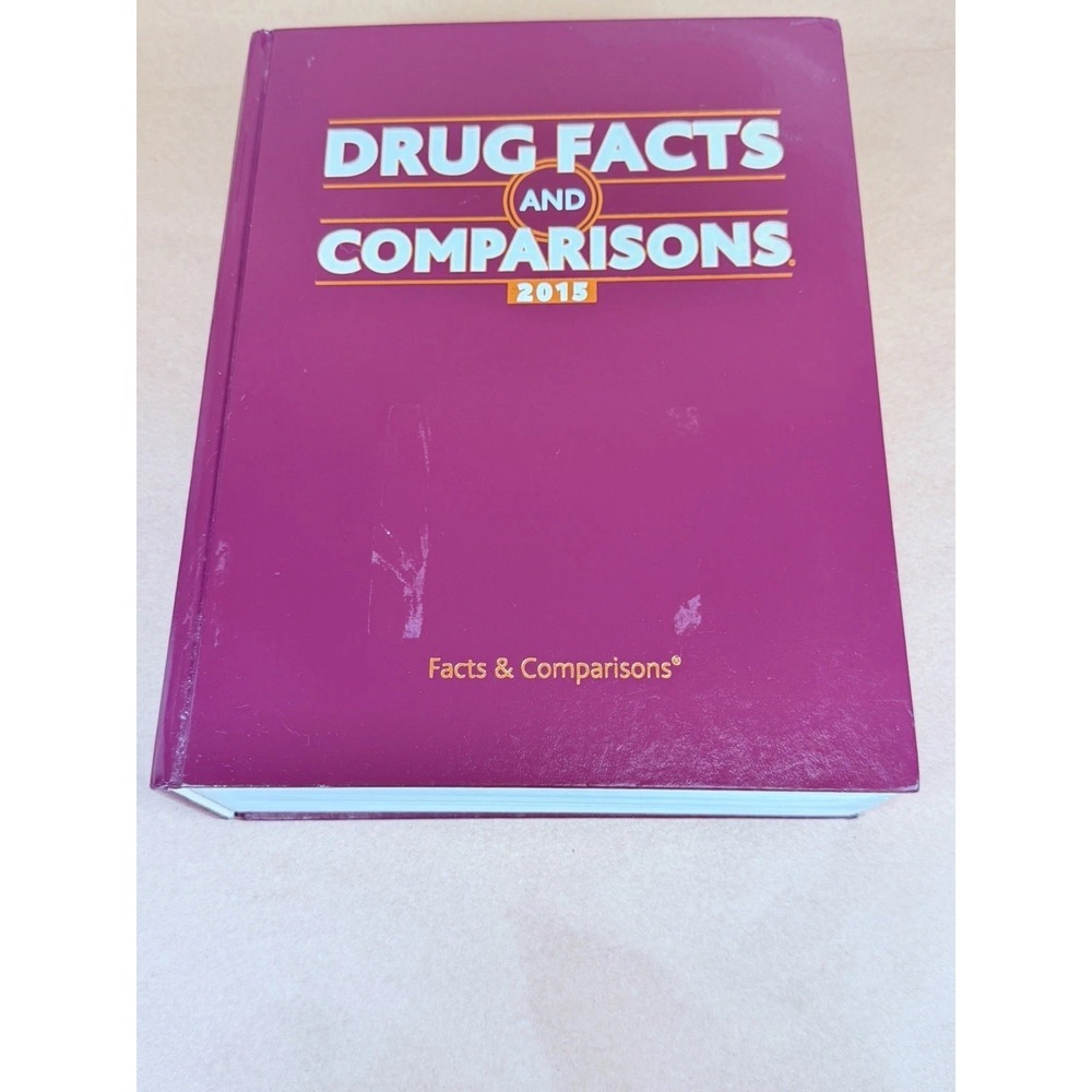 Drug Facts and Comparisons 2015 Hardcover 69th Edition Pharmacology